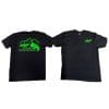 MVF Tshirts black with green ink