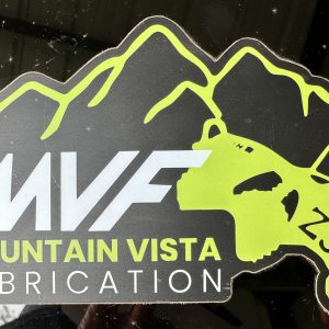 MVF Clear Sticker